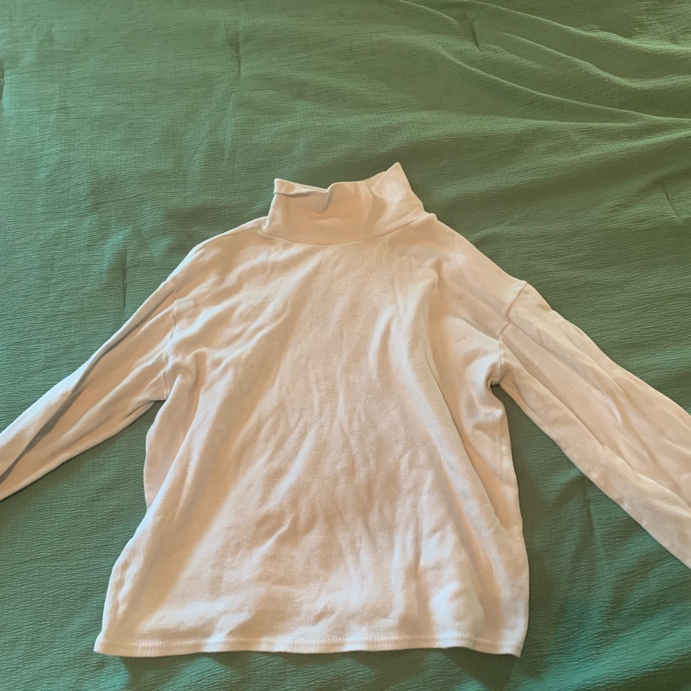 white turtleneck